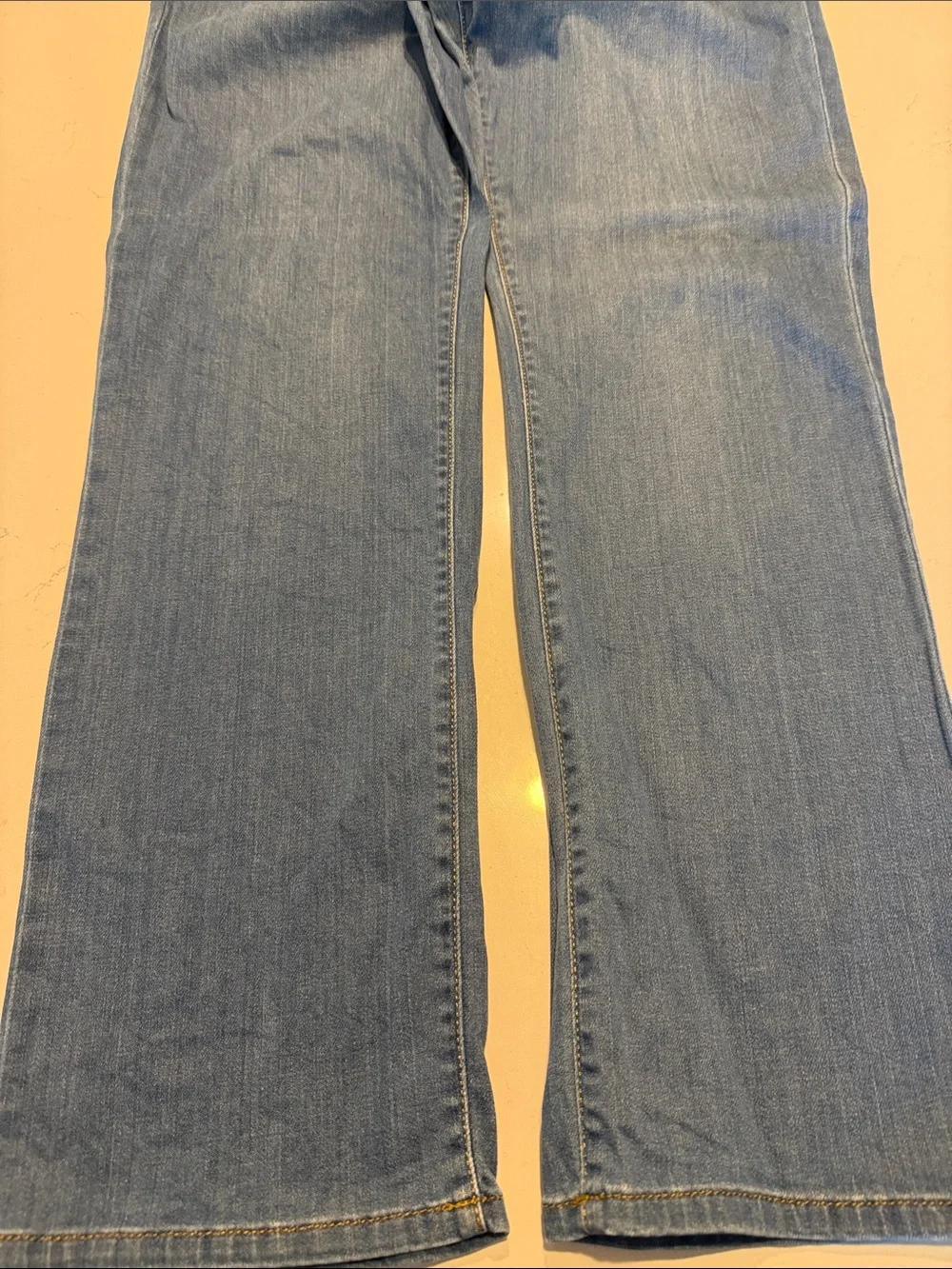 L.L. Bean Men's Light Blue Straight-Leg Jeans